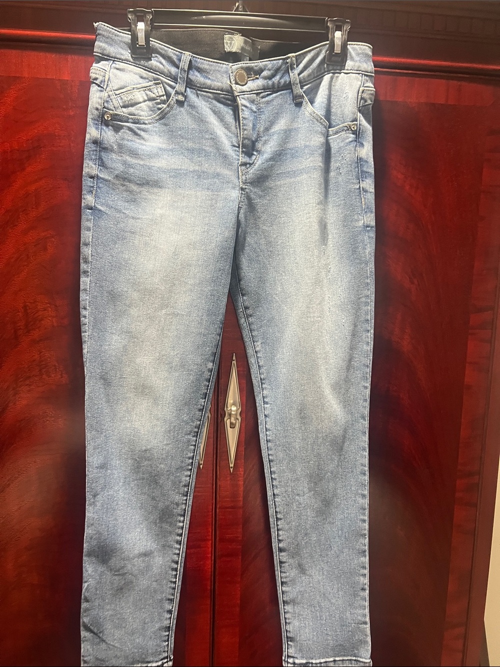 Wit & Wisdom Light Blue Skinny Jeans - Picture 1 of 3